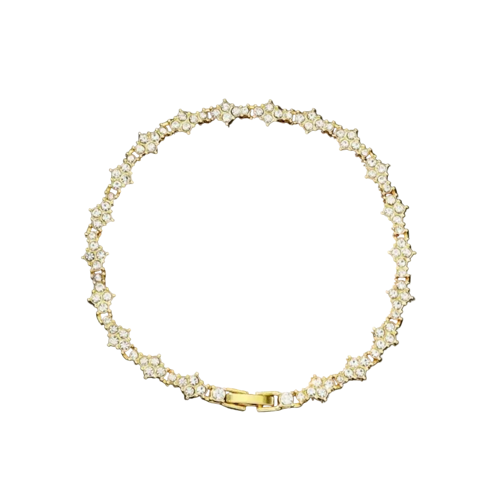 Essence™ Flowers Zircon Crystal Bracelet